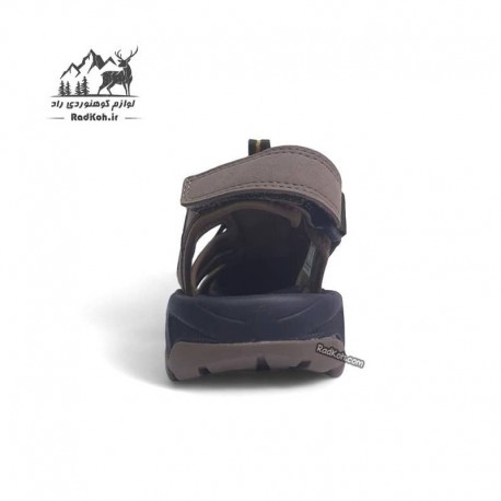 صندل طبیعت گردی مردانه هامتو مدل 710445A-14 رنگ خاکی/مشکی