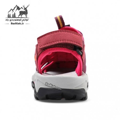 صندل زنانه هامتو مدل humtto 710445B-2 رنگ زرشکی