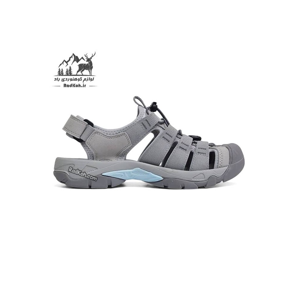 صندل رانینگ زنانه هومتو مدل humtto 710445B-13 رنگ طوسی
