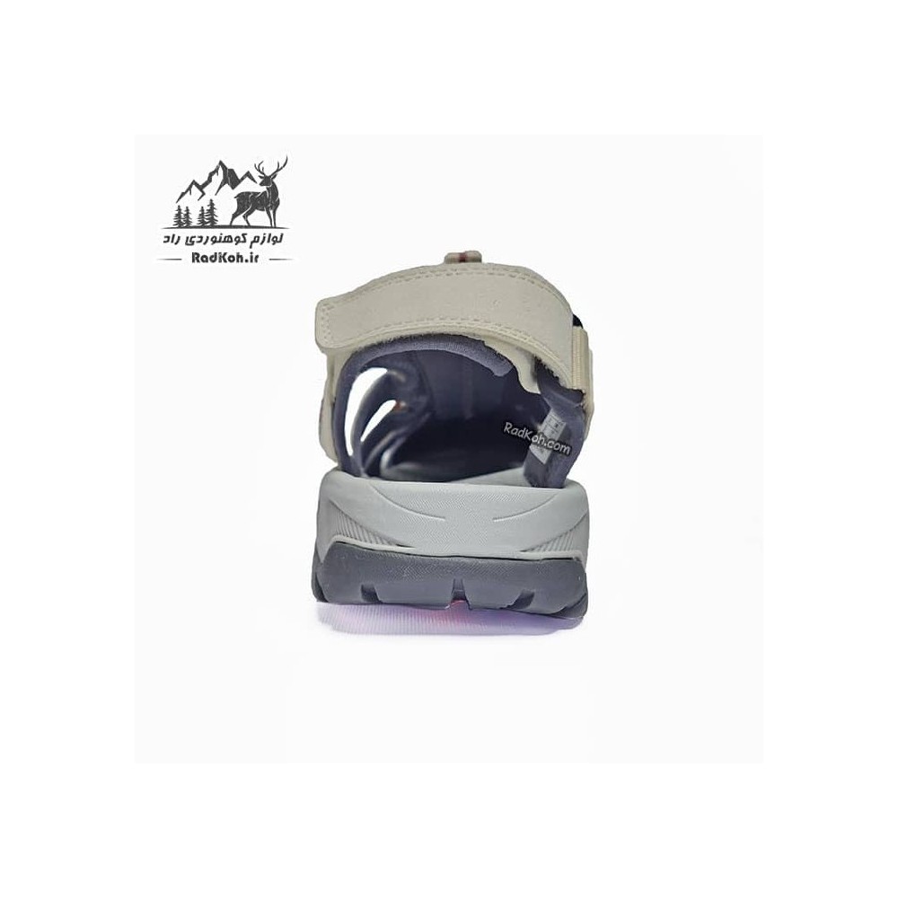صندل پیاده روی زنانه هامتو مدل 710445B-15 رنگ بژ/خاکستری