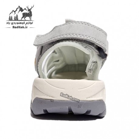 صندل زنانه مدل 710445B-17 رنگ طوسی/آبی یخی