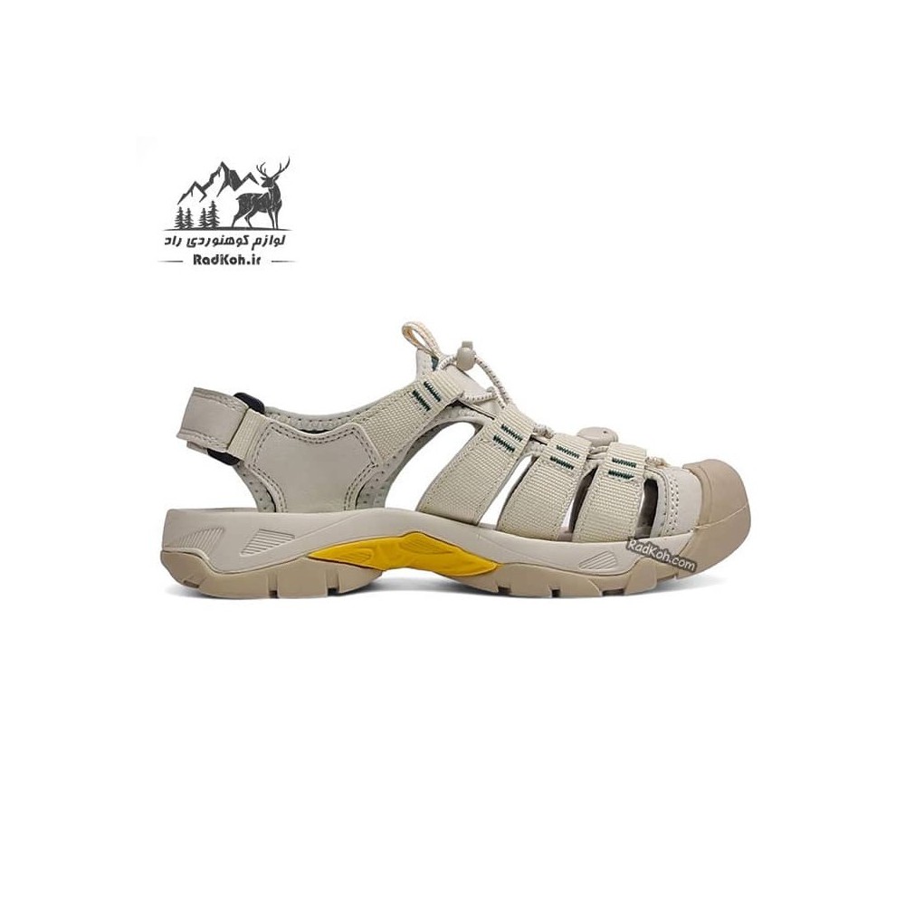 صندل طبیعت گردی هومتو زنانه مدل humtto 710445B-19 رنگ کرم(بژ)/نارنجی