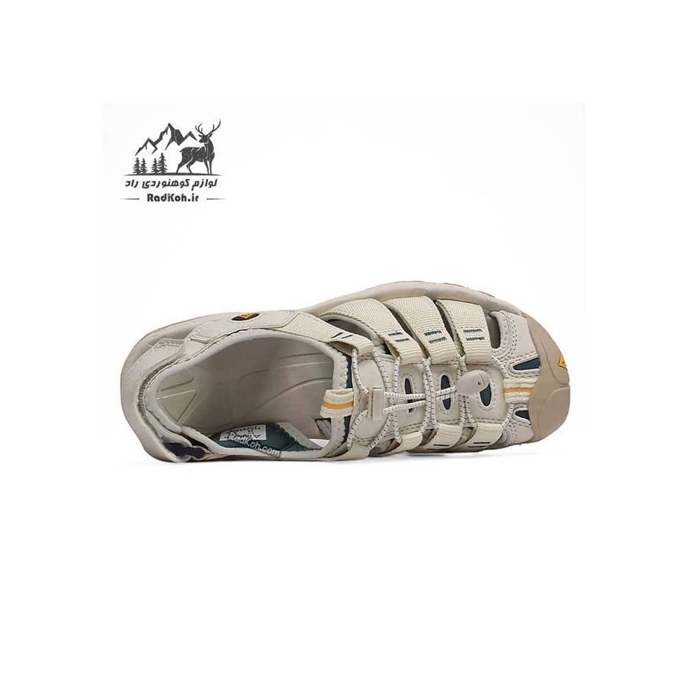 صندل زنانه مدل 710445B-19 رنگ کرم(بژ)/نارنجی