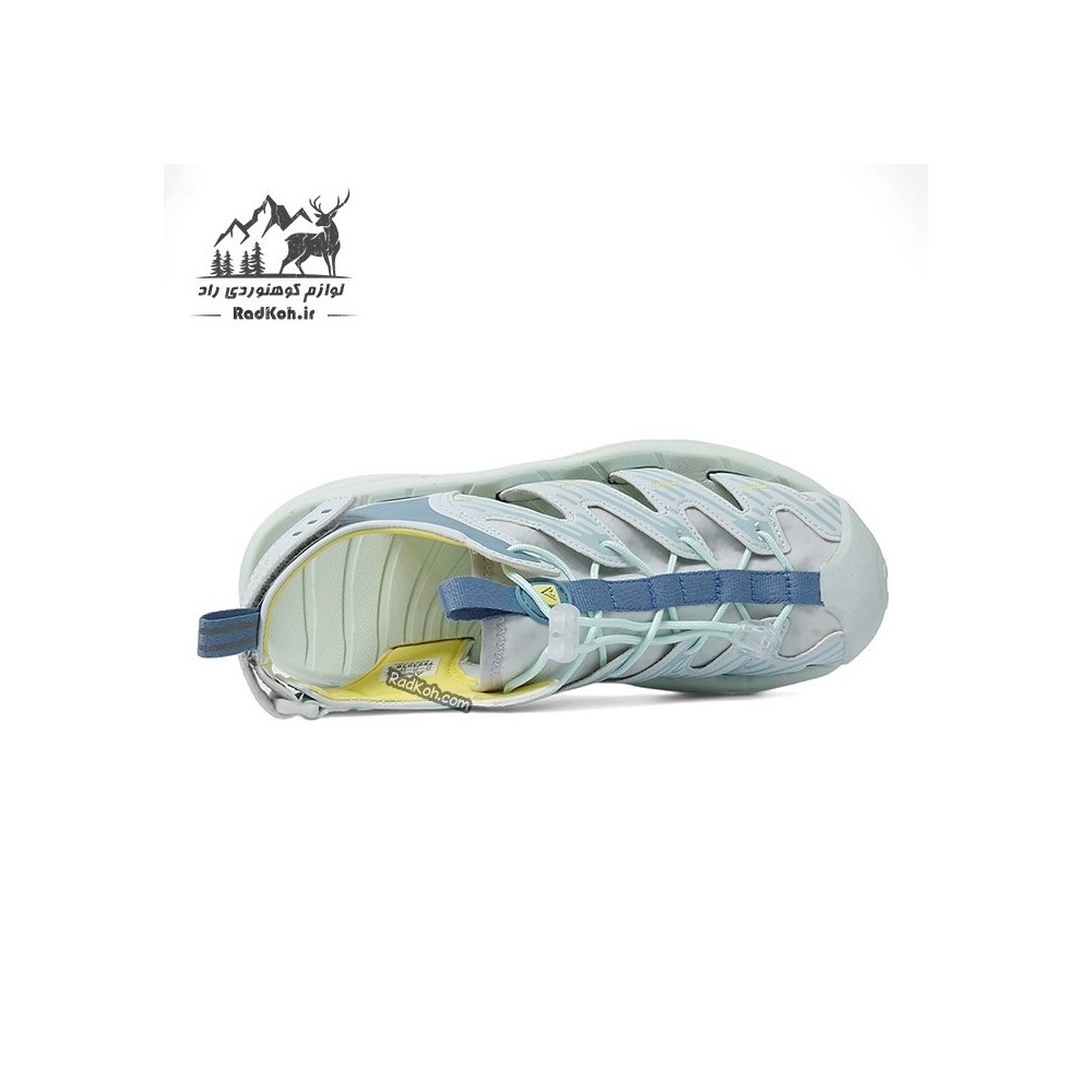 صندل زنانه مدل 750303B-9 رنگ سبزآبی