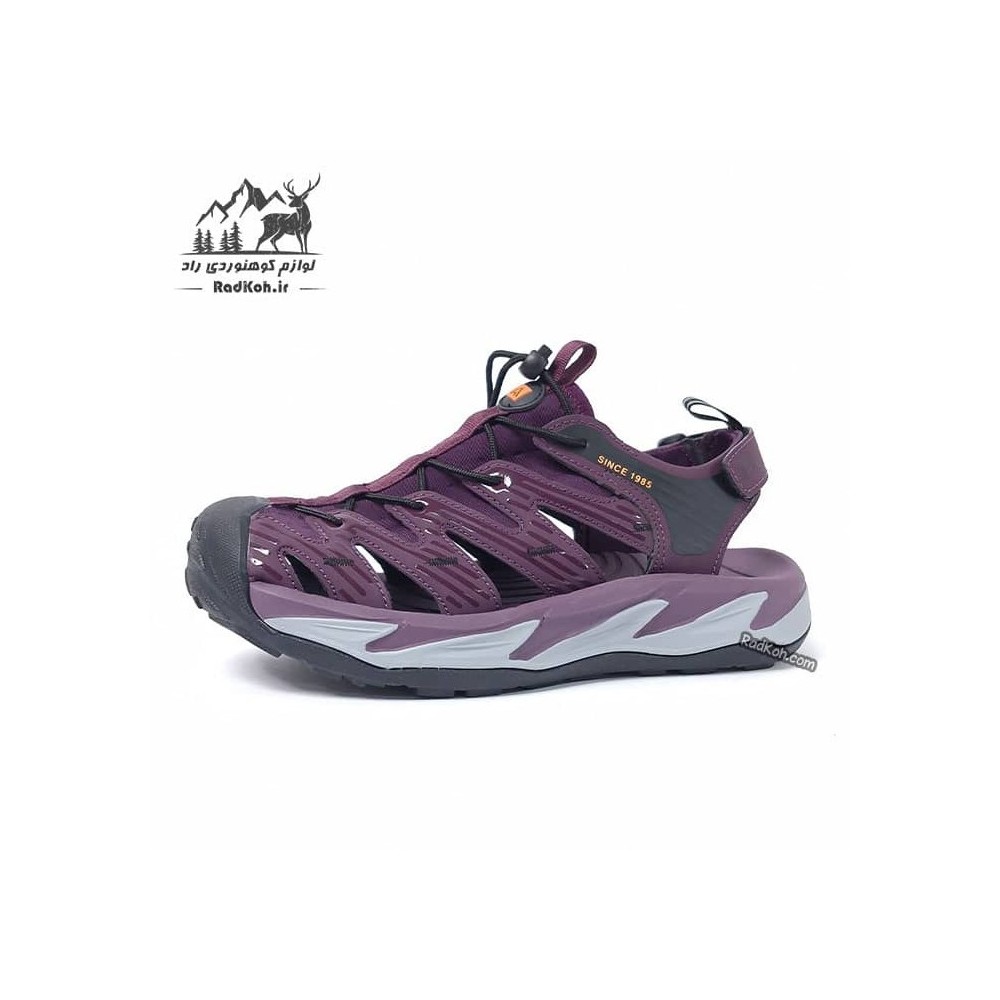 صندل پیاده روی زنانه هامتو مدل 750303B-10 رنگ بنفش(بادمجانی)