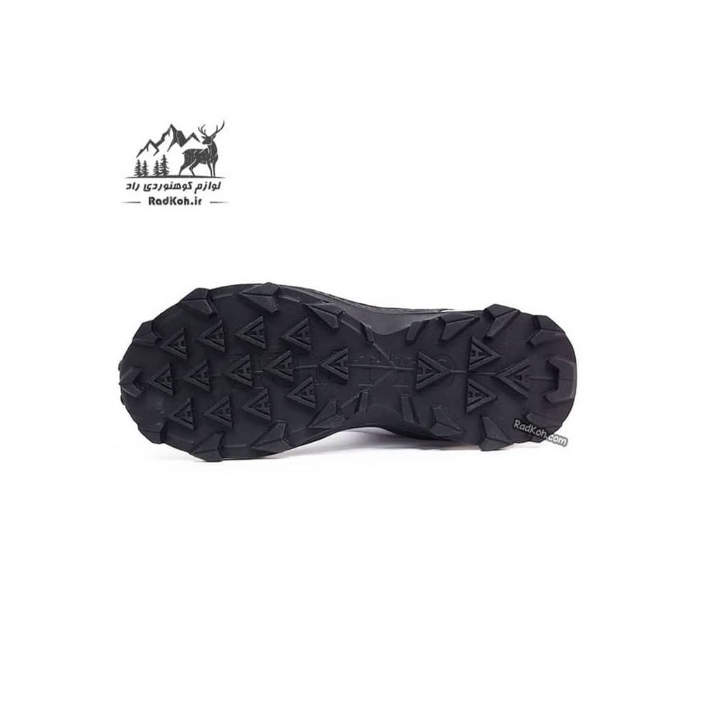 کفش مردانه 110396A-13 رنگ طوسی/مشکی