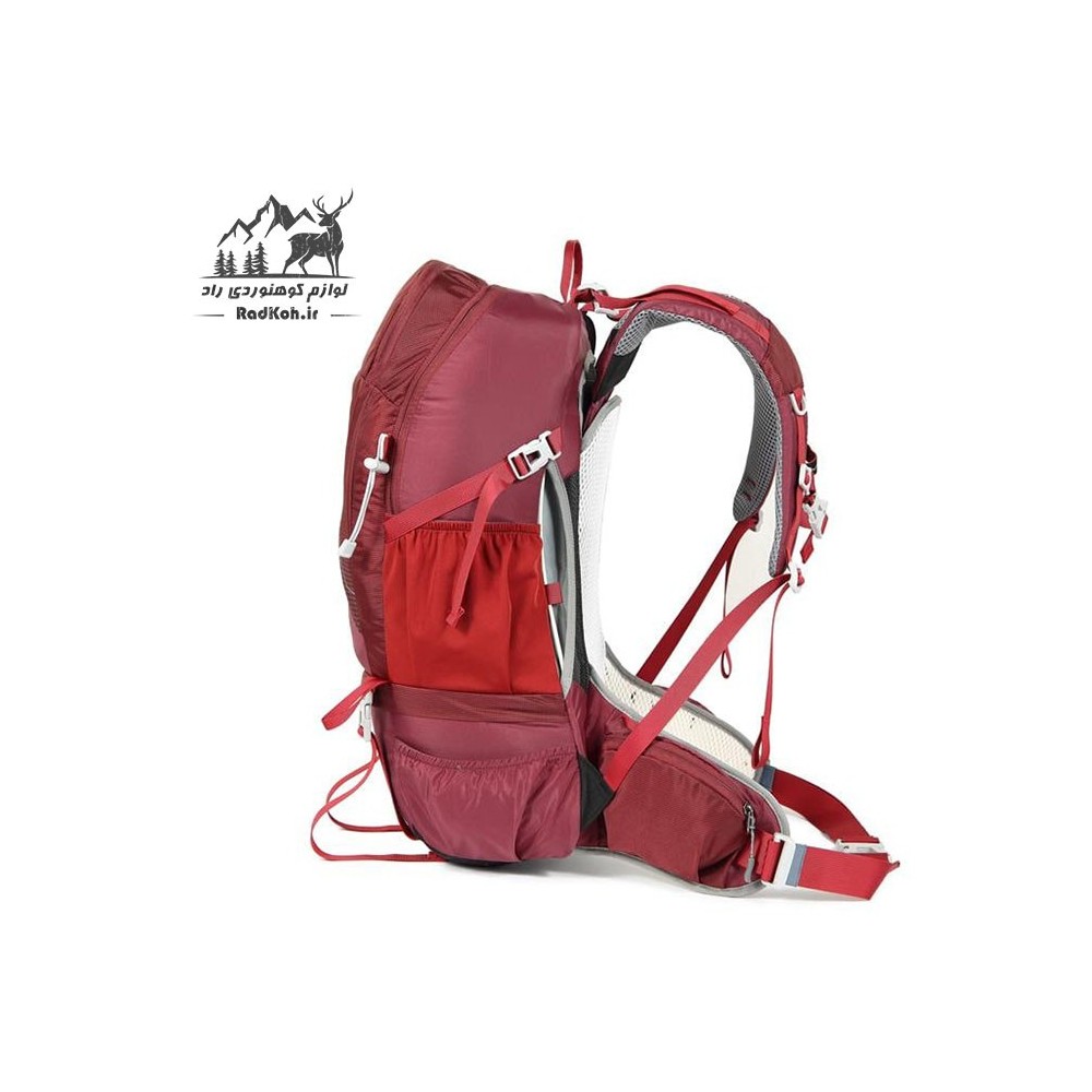 کوله پشتی طبیعت گردی 38 لیتری snowhawk KA-1713 رنگ زرشکی