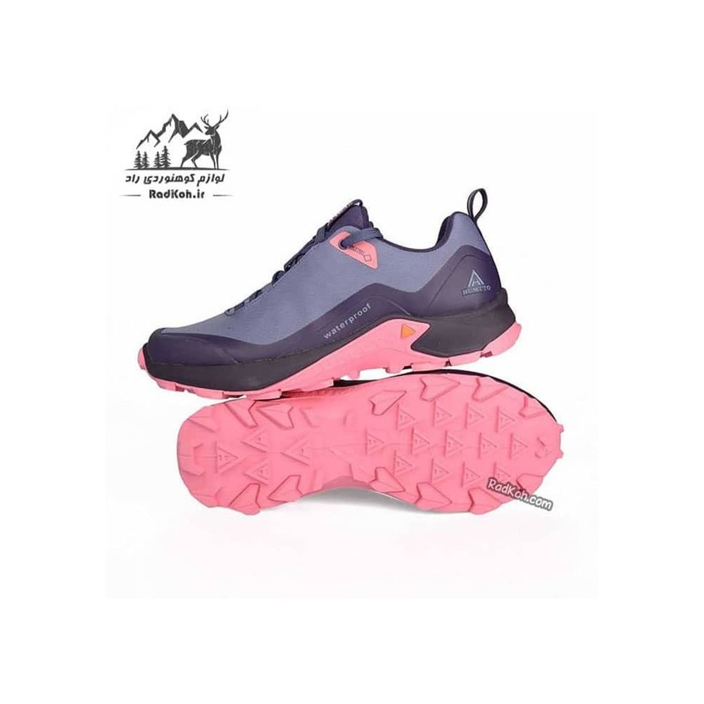 کفش هامتو مدل 110396B-11 رنگ آبی/بنفش