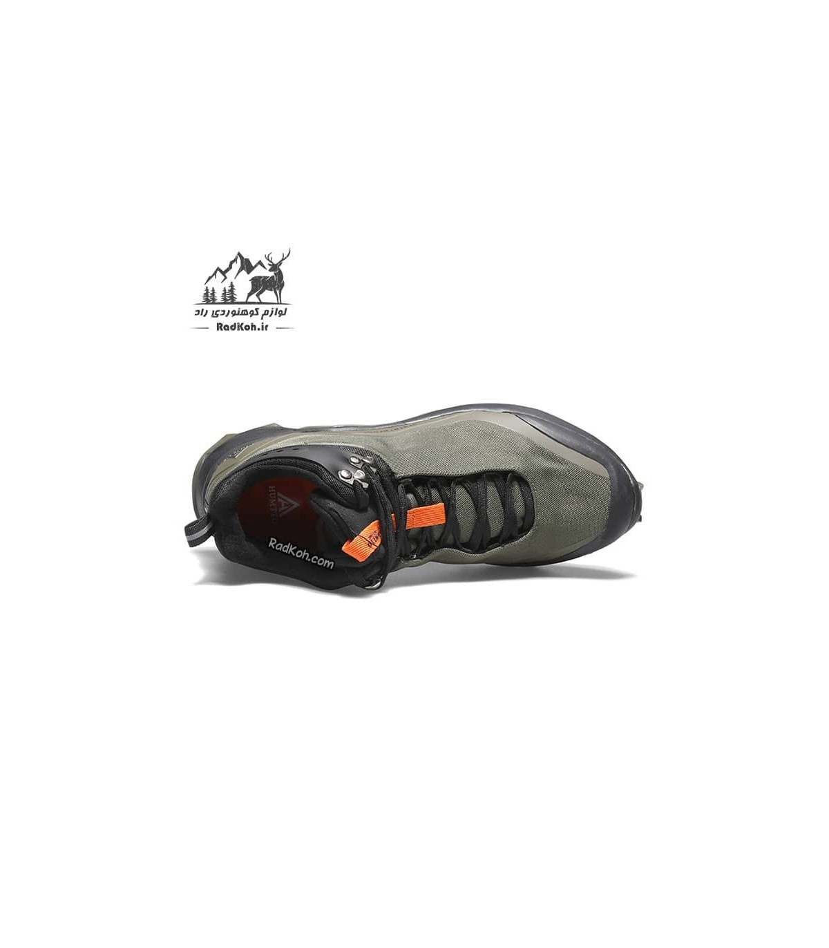 کفش مردانه پیاده روی هامتو مدل 210500A-3 رنگ سبز زیتونی