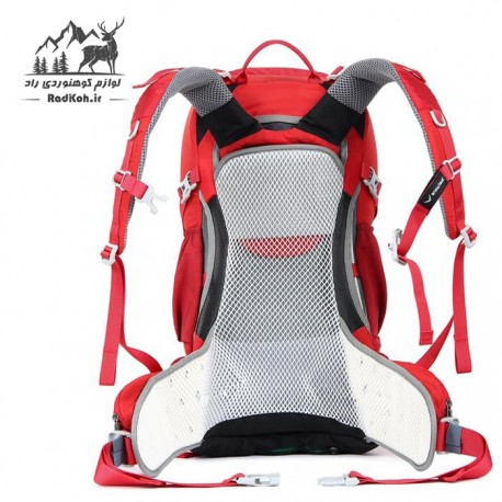 کوله پشتی راحتی و مسافرتی 38 لیتری snowhawk KA-1713 رنگ قرمز