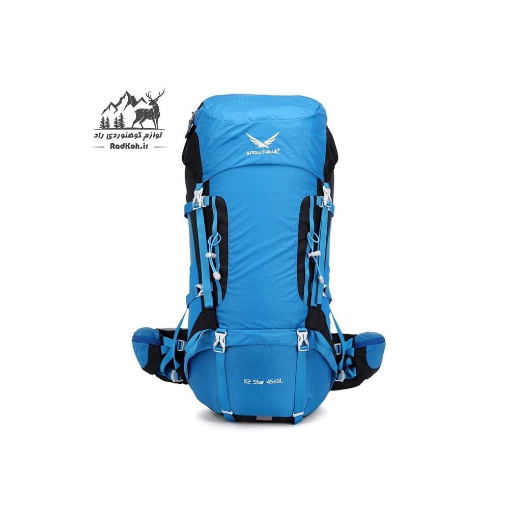کوله پشتی 45+5 لیتری snowhawk k2-Star رنگ آبی
