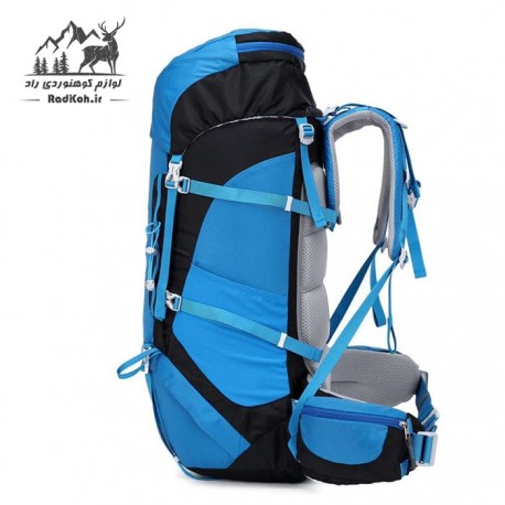 کوله پشتی کوهنوردی 45+5 لیتری snowhawk k2-Star رنگ آبی