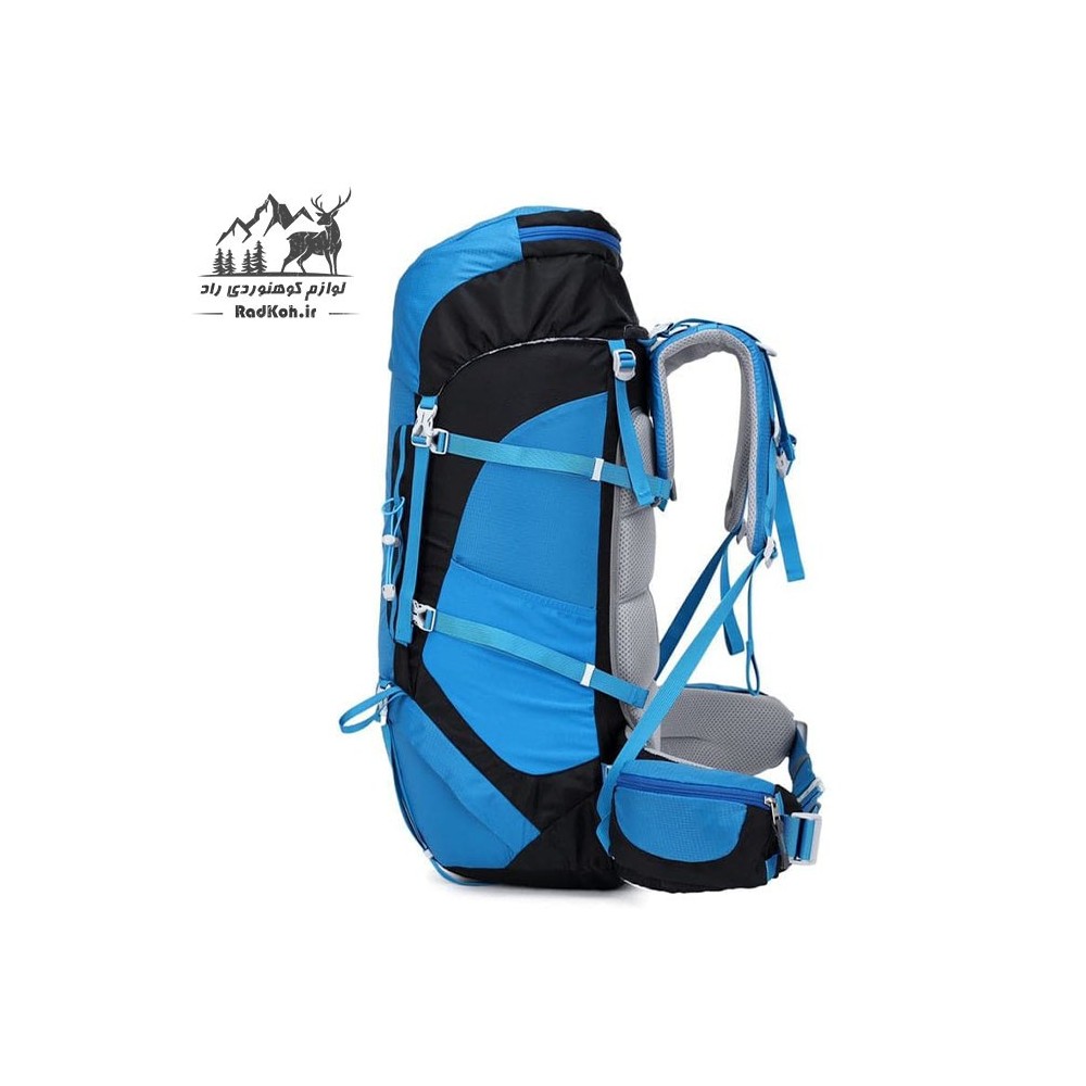 کوله پشتی کوهنوردی 45+5 لیتری snowhawk k2-Star رنگ آبی