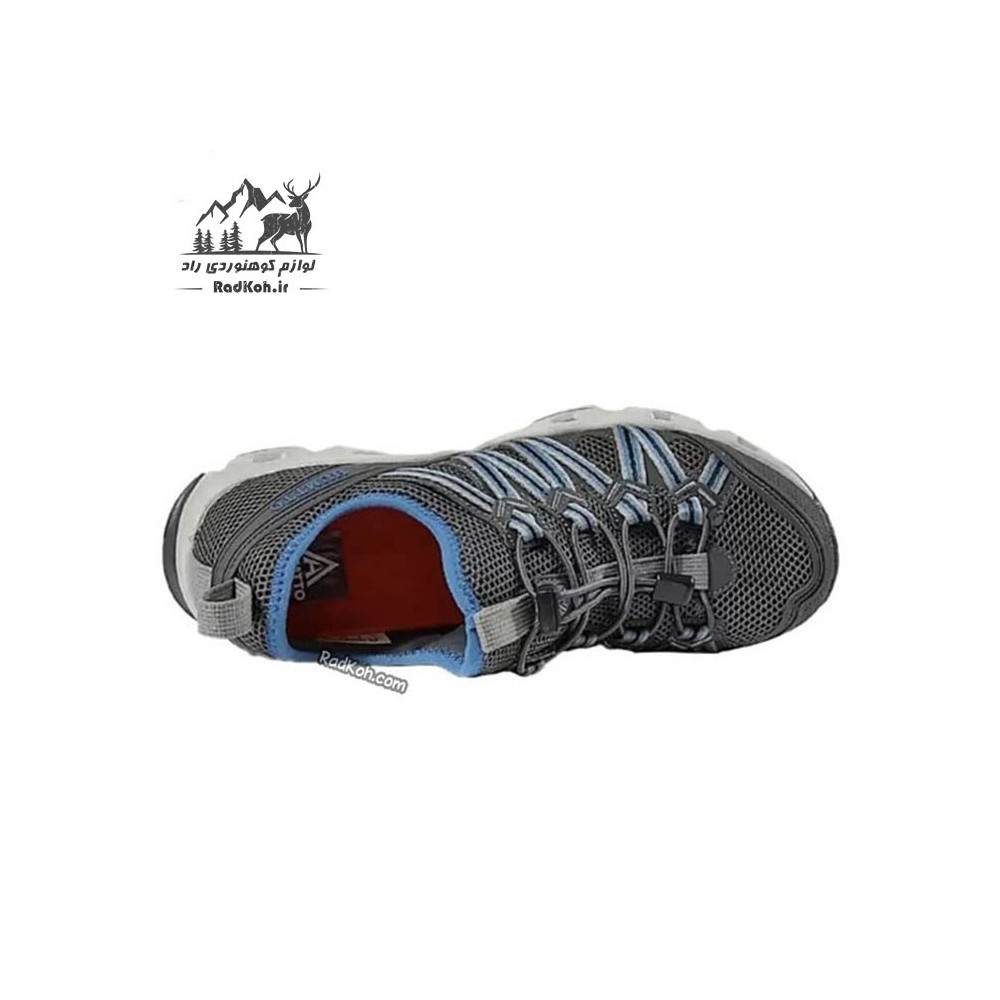 صندل پیاده روی مردانه هامتو مدل 610049A-7 رنگ خاکستری