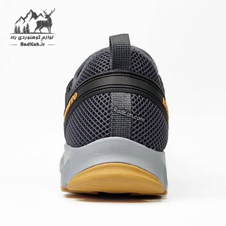 صندل هامتو مردانه مدل 610049A-12 رنگ خاکستری/خردلی