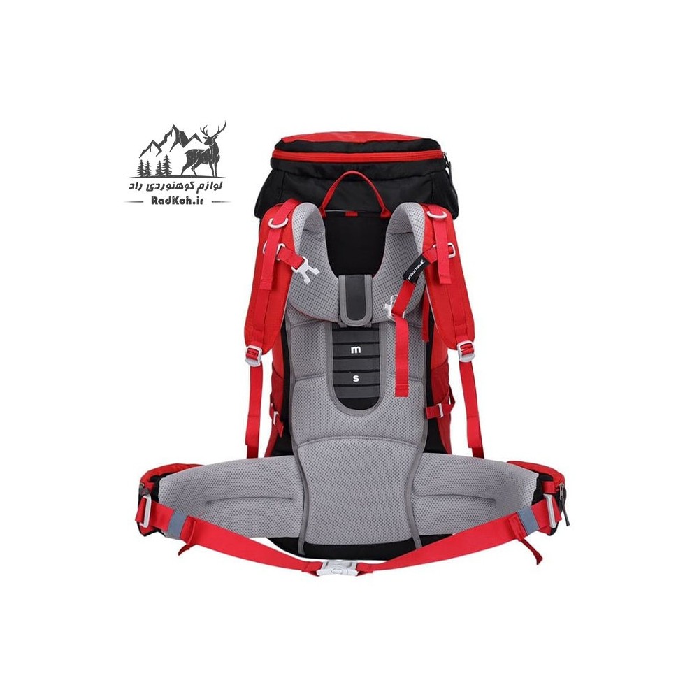 خرید کوله پشتی مسافرتی 45+5 لیتری snowhawk k2-Star رنگ قرمز