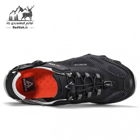 صندل هومتو مردانه مدل HT1605-7 رنگ مشکی/طوسی