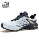 کفش پیاده روی مردانه هامتو مدل 850929A-3 رنگ آبی یخی