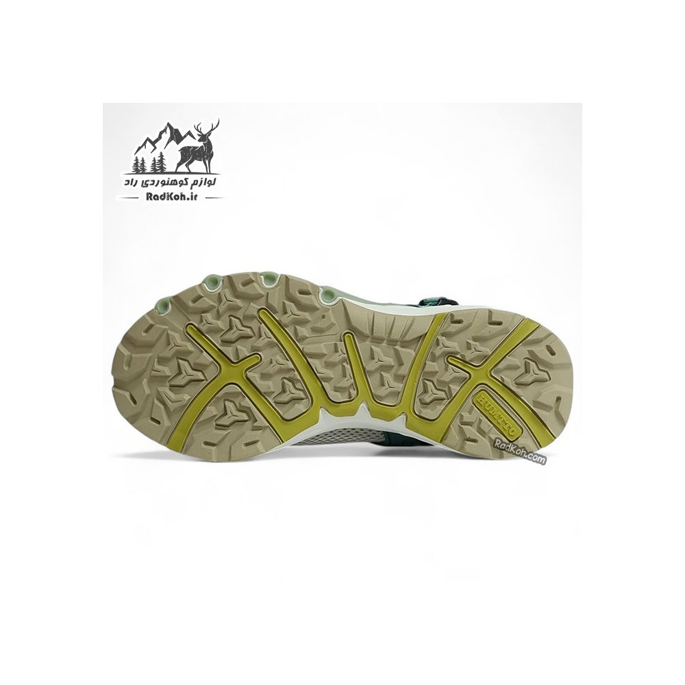 صندل زنانه مدل 2605-16 رنگ طوسی/سبز