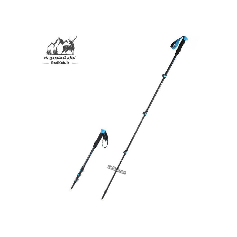 باتوم طبیعت گردی کلیپسی اسنوهاک مدل SN-T0114 رنگ آبی