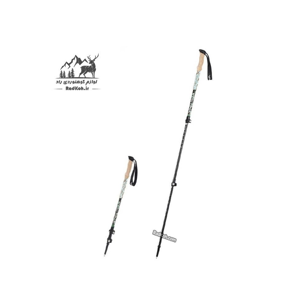 باتوم طبیعت گردی کلیپسی اسنوهاک مدل SN-T0117 رنگ سبز