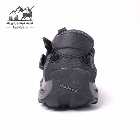 کفش پیاده روی هامتو مردانه مدل 630261A-8 رنگ مشکی/طوسی