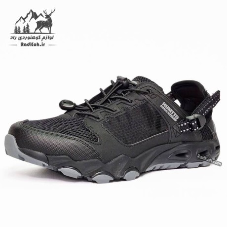 کفش پیاده روی مردانه هامتو مدل 630101A-6 رنگ مشکی