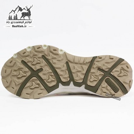 کفش زنانه هامتو مدل 630261B-7 رنگ کرم(بژ)/سبز
