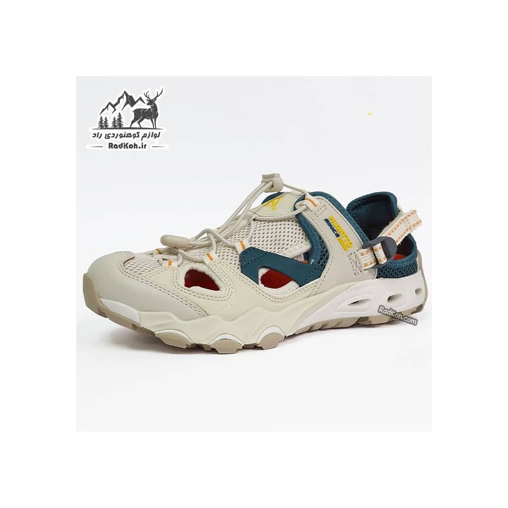 کفش پیاده روی هامتو زنانه مدل 630261B-7 رنگ کرم(بژ)/سبز
