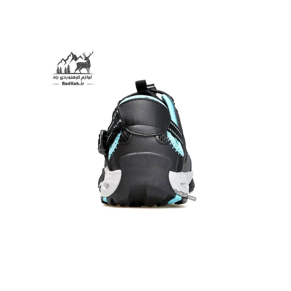 کفش صندل پیاده روی زنانه هامتو مدل 630261B-3 رنگ مشکی/آبی
