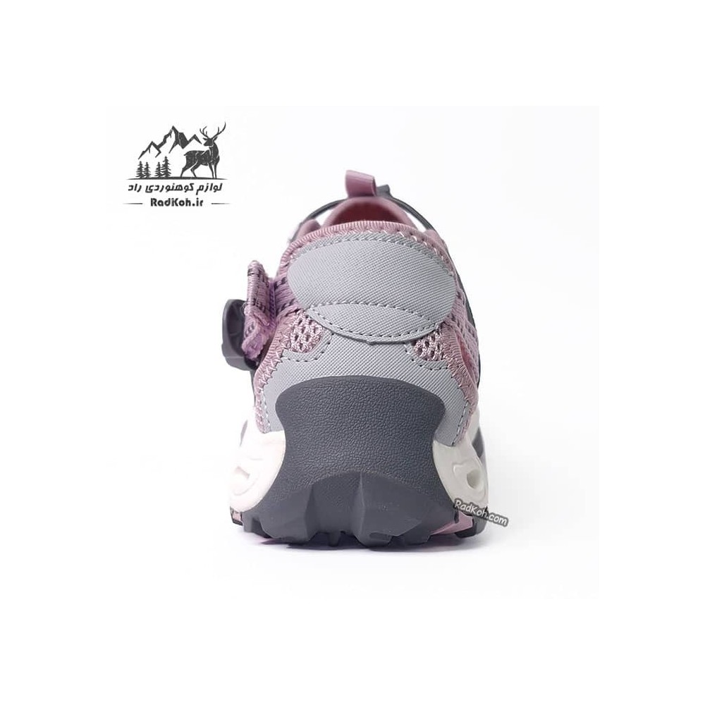 کفش صندل پیاده روی زنانه هامتو مدل 630261B-6 رنگ طوسی/یاسی