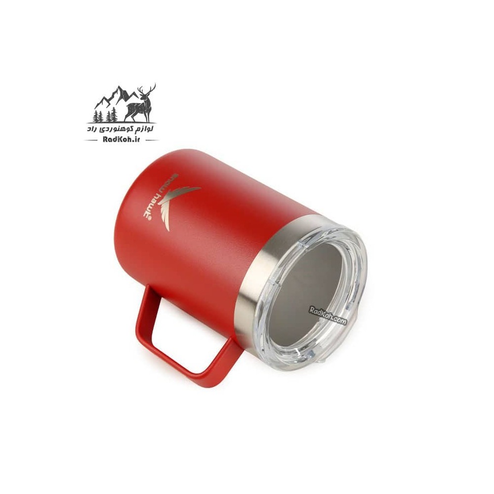 ماگ 350 میلی لیتر اسنوهاک مدل ANGLE کد SN-C6158 رنگ قرمز