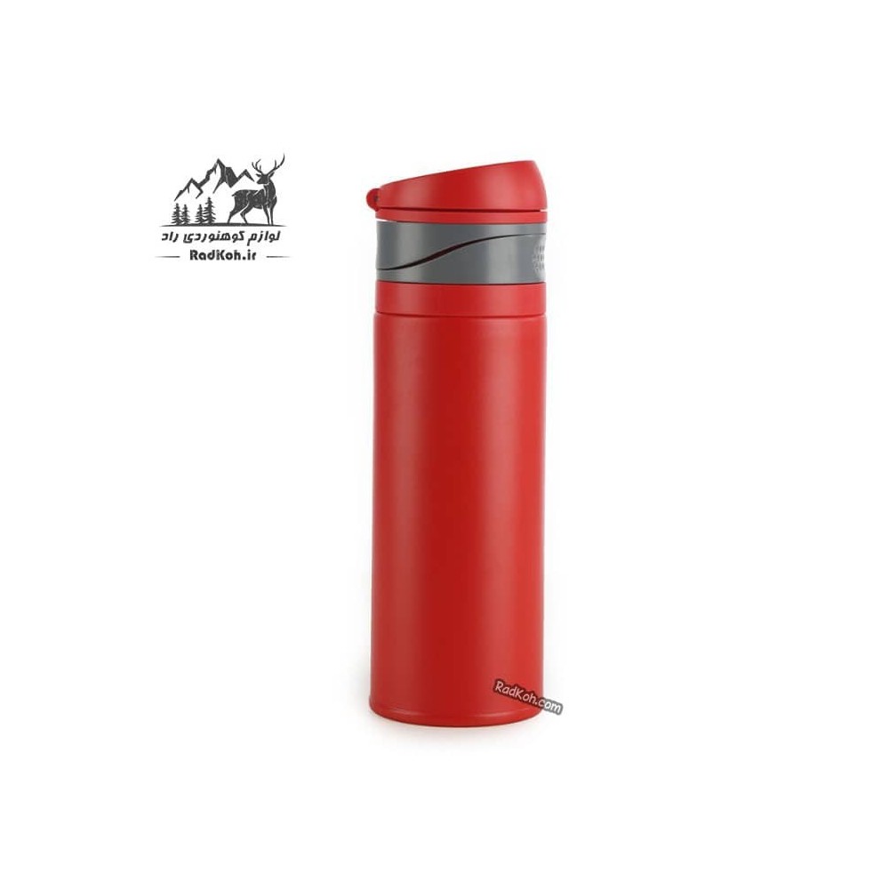 ماگ مسافرتی دو جداره 400 میلی لیتری اسنوهاک مدل URAL کد SN-C6156 قرمز