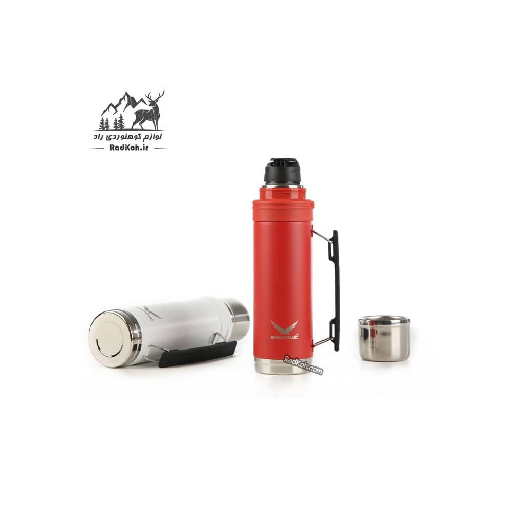 فلاسک کوهنوردی دو جداره یک لیتری اسنوهاک مدل BAIKAL کد SN-C6141 قرمز
