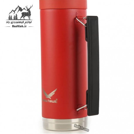 فلاسک مسافرتی دو جداره یک لیتری اسنوهاک مدل BAIKAL کد SN-C6141 قرمز