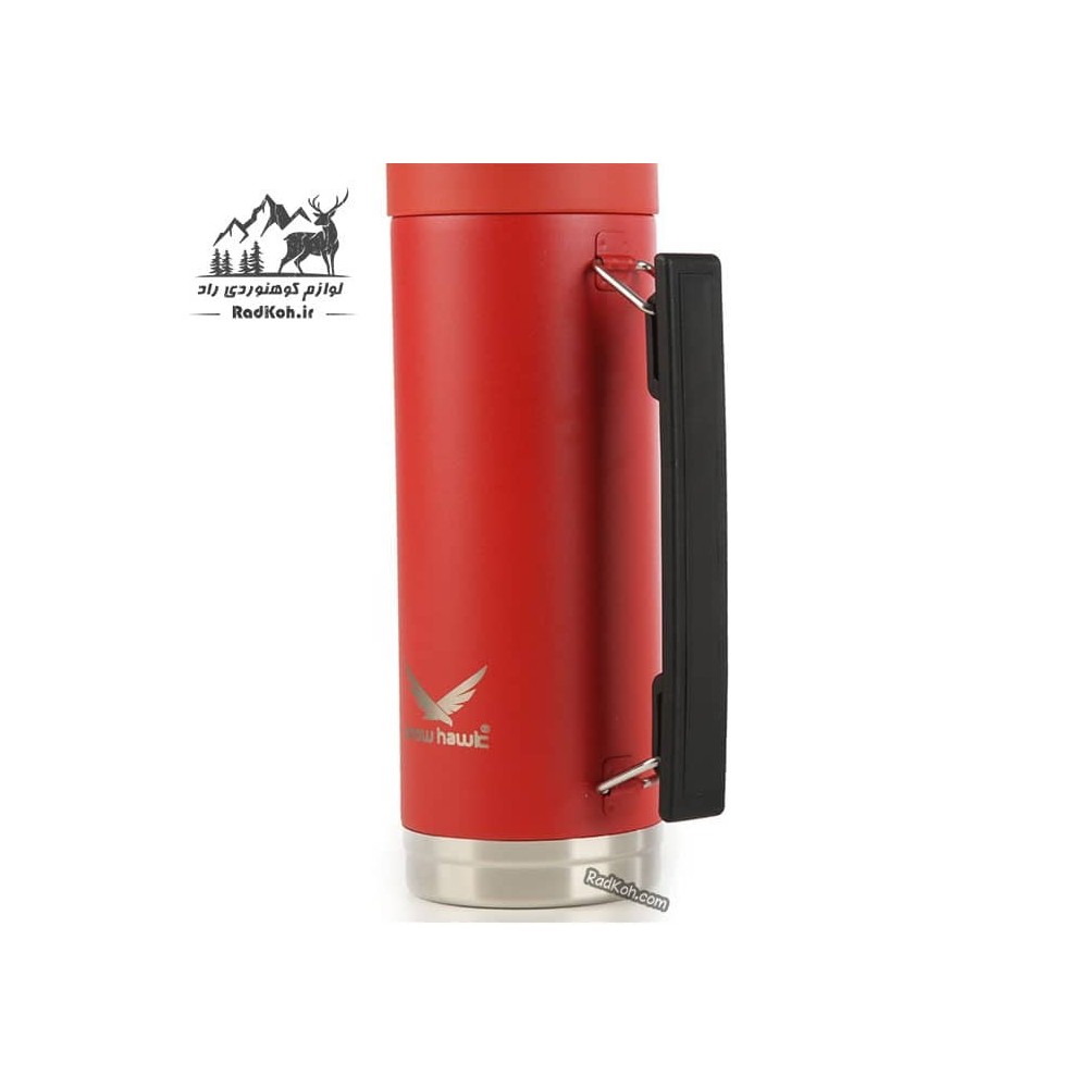 فلاسک مسافرتی دو جداره یک لیتری اسنوهاک مدل BAIKAL کد SN-C6141 قرمز