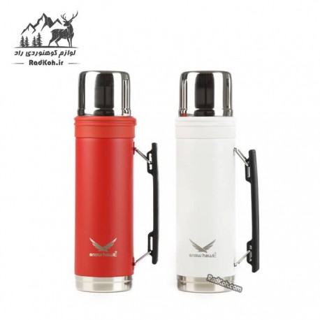 فلاسک دو جداره یک لیتری اسنوهاک مدل BAIKAL کد SN-C6141 قرمز