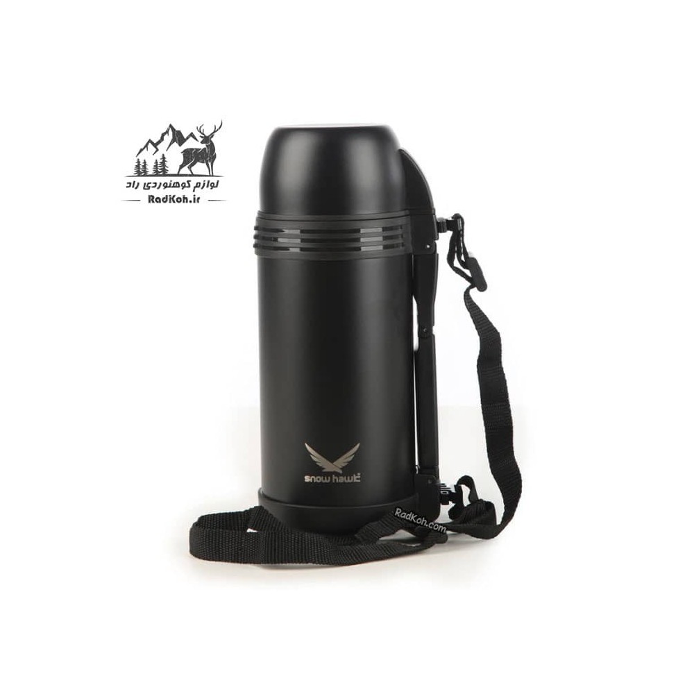 فلاسک کوهنوردی 1.5 لیتری اسنوهاک مدل VICTORIA کد SN-6145 رنگ مشکی