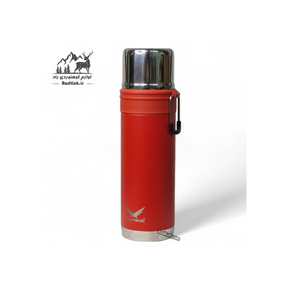فلاسک کوهنوردی اسنوهاک 650 میلی لیتری مدل BAIKAL کد SN-6142 قرمز