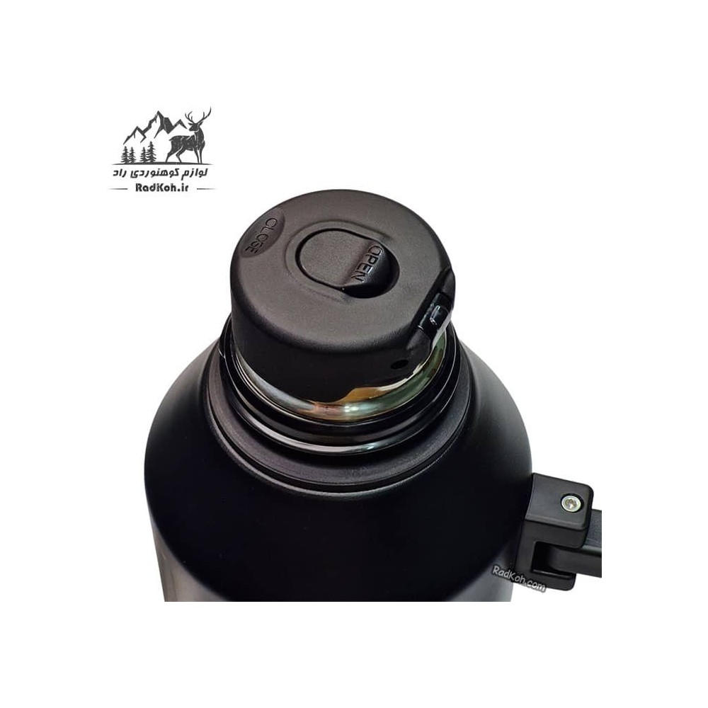 فلاسک مسافرتی 1.2 لیتری اسنوهاک KATA کد SN-6146 رنگ مشکی