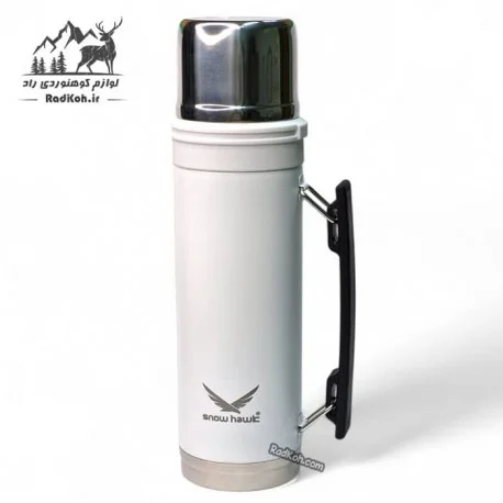 فلاسک طبیعت گردی اسنوهاک 1 لیتری مدل BAIKAL کد SN-C6141 سفید