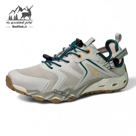 کفش آبنوردی زنانه اسنوهاک مدل Bruny کد SN-S1256 رنگ طوسی/بژ