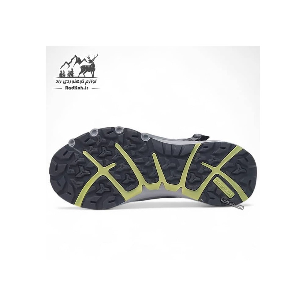 صندل اسنوهاک مردانه مدل Maldives کد SN-S1259 رنگ خاکستری