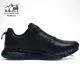 کفش رانینگ و ورزشی چرم زنانه هومتو مدل humtto 350639B-1 بند دیسکی رنگ مشکی