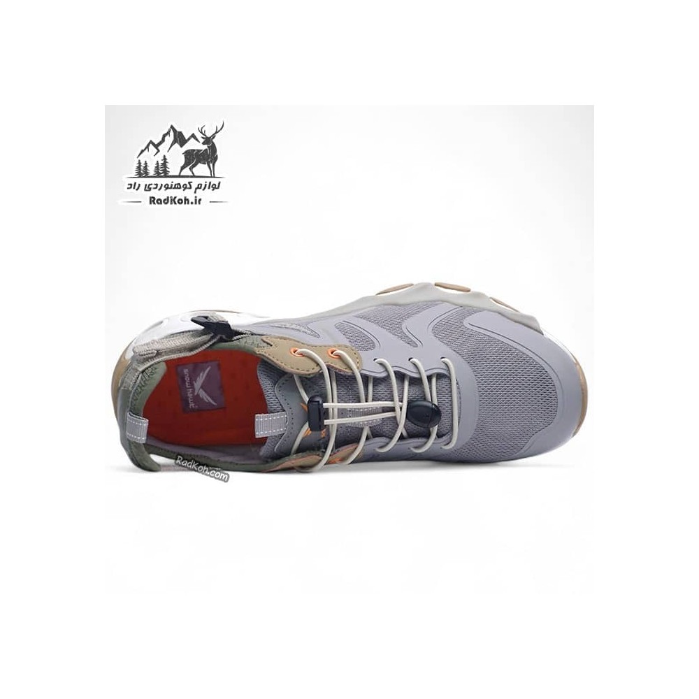 کفش پیاده روی اسنوهاک مردانه مدل Ruby کد SN-S1255 رنگ طوسی/سبز