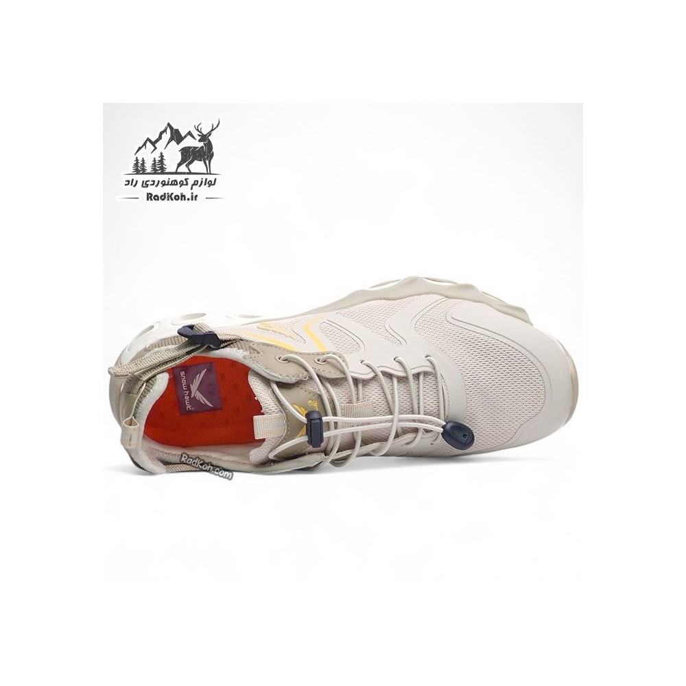کفش رانینگ مردانه اسنوهاک مدل Ruby کد SN-S1255 رنگ خاکی