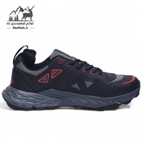 کفش طبیعت گردی هومتو مردانه مدل humtto 350380A-2 رنگ مشکی/خاکستری