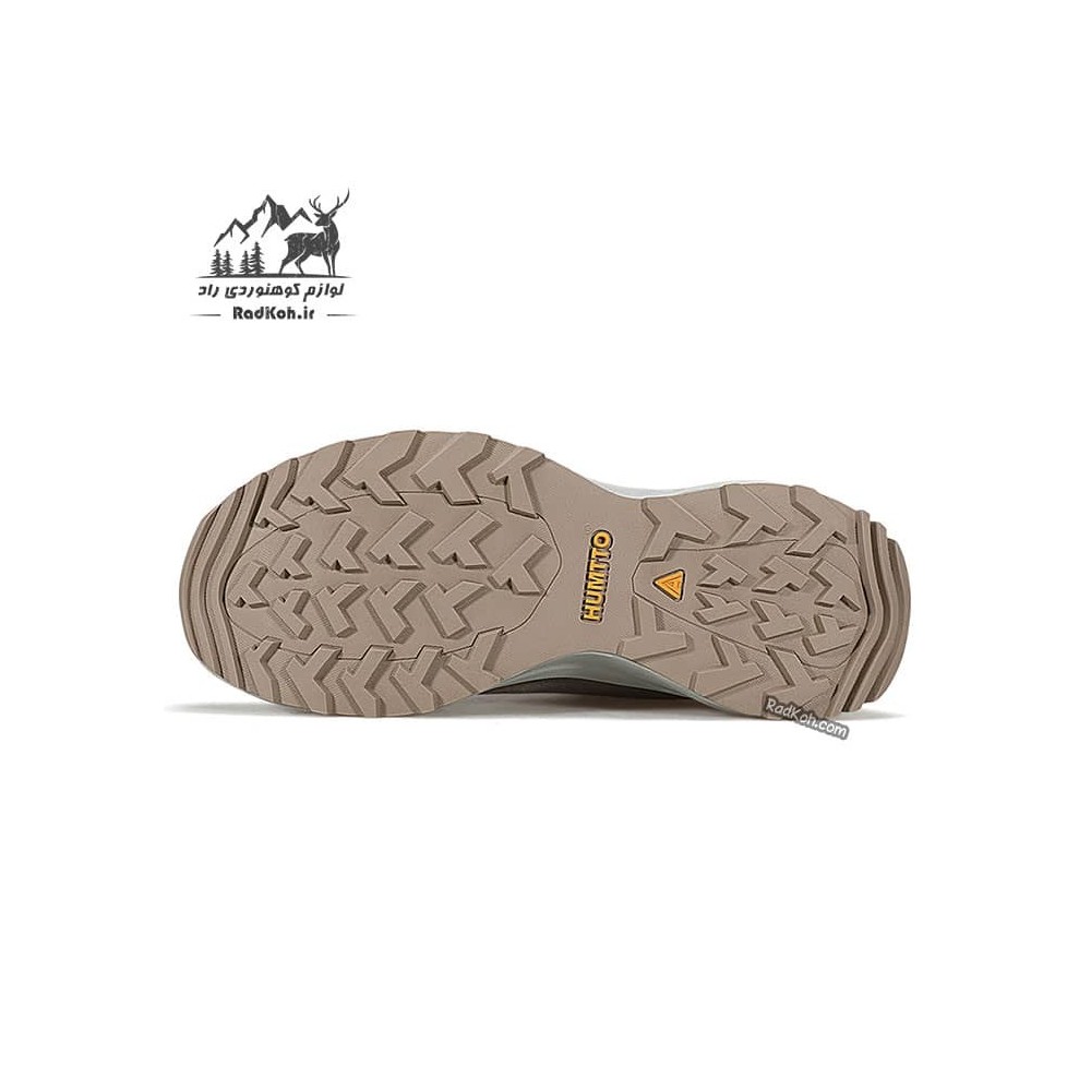 کفش هامتو مردانه مدل 250573A-3 بند دیسکی رنگ خاکی