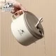 ظرف غذای طبیعت گردی چند کاره 1300 میل مدل T1000 رنگ کرم
