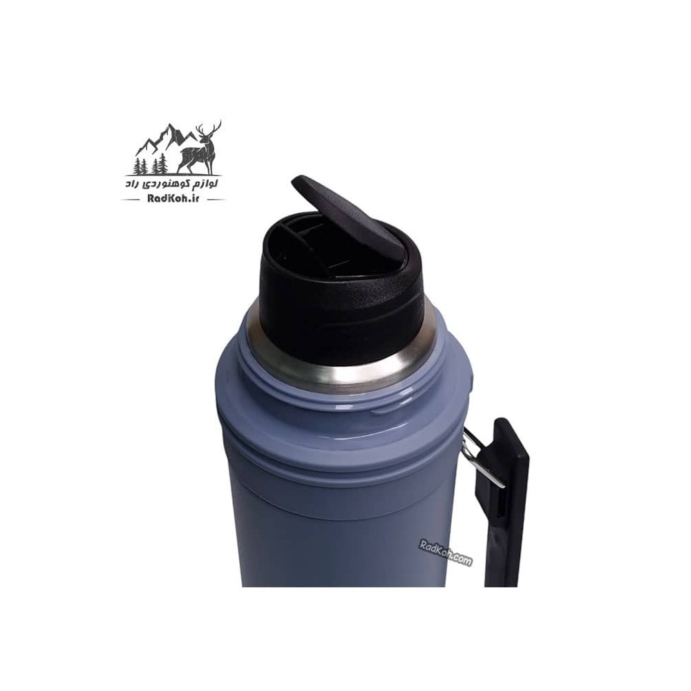 فلاسک طبیعت گردی سانتکو 1 لیتر مدل Aspen کد HY-1000-16 رنگ طوسی